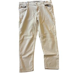 Faherty Men’s Khaki Pants Size 38 Straight Fit Casual Chino Beige